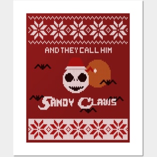 Sandy Claws Posters and Art